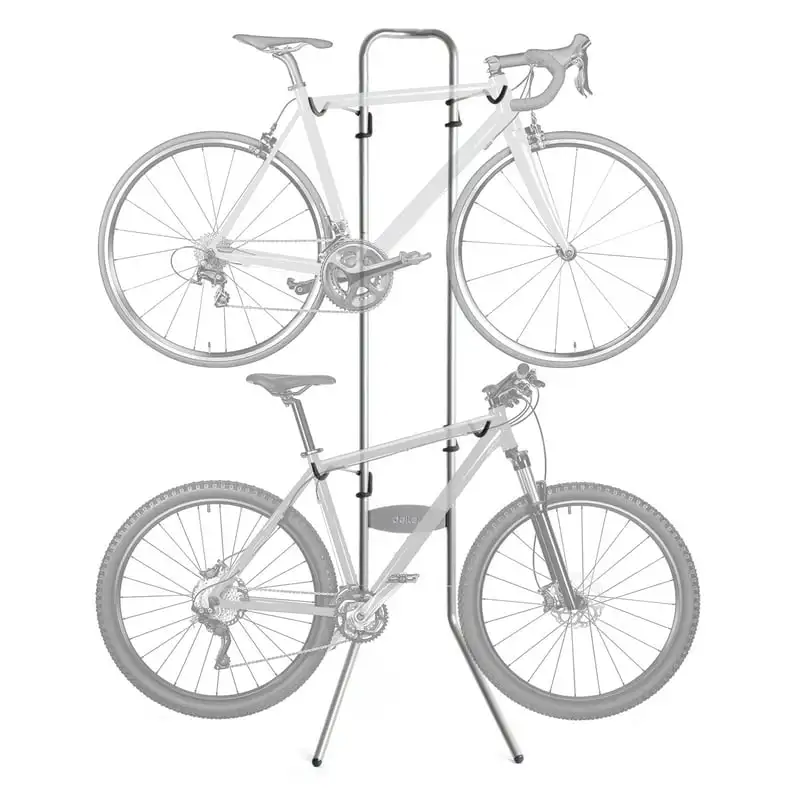 אופניים לעמוד מקורה אופניים מתלה המוסך