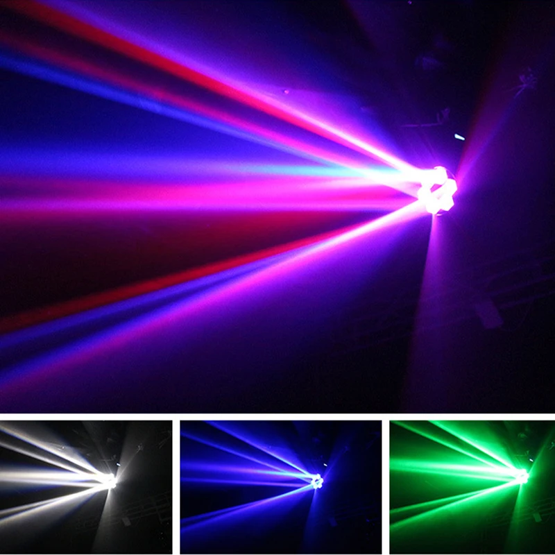 הובילה קרן צבע 6×15W דבורה העיניים הראש נע אור מתאים Dj לחתונה מועדון לילה בר מועדון מסיבה הבמה תאורת דיסקו אור