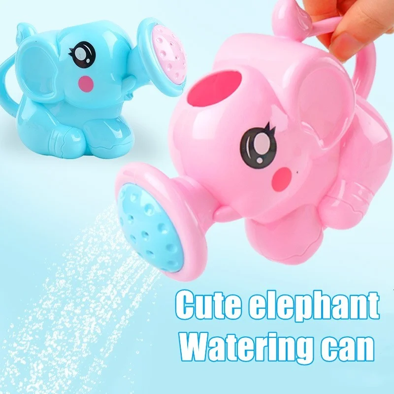 תינוק אמבטיה מקלחת צעצועים הקריקטורה פלסטיק פיל ממטרה בקבוק מים במקלחת הכלי במים של ילדים משחקים אינטראקטיביים צעצועים