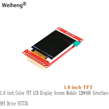 1.8 inch צבע TFT LCD מסך תצוגה מודול 128160 ממשק SPI לנהוג ST7735