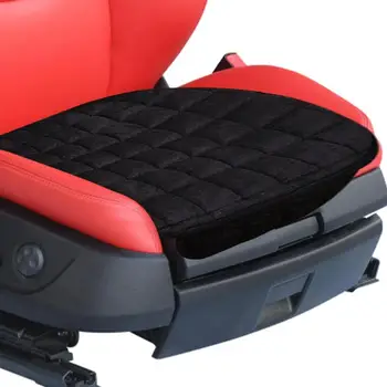 קטיפה כרית על המושב יחיד פיסת לחמם כרית מושב נוח מאוורר אנטי להחליק את המכונית מול הנהגים או הנוסעים