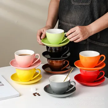 אירופה יצירתי קרמיקה כוס צלחת כמה כוס פנאי בר חברת מתנות כוס תוספות בסגנון כוס קפה