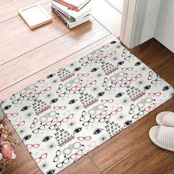 מצחיק אופטיקה אופטומטריסט שטיחון נגד החלקה אמבטיה מטבח שטיחון שירותים קומה דלת הכניסה השטיח השטיח