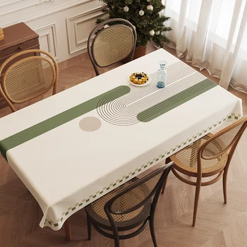 PVC מפת שולחן עמיד למים, שמן עמיד, לחלוט עמיד, רחיץ המפה משק הבית שולחן מחצלת