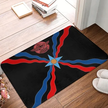 הדגל הלאומי שטיחון לאמבטיה האשורית שטיחון למטבח שטיח חיצוני השטיח הביתה Decord