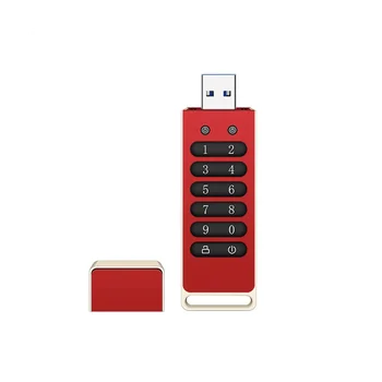 לאבטח את כונן ה-USB, 128GB מוצפן כונן הבזק מסוג USB חומרה הסיסמה מקל זיכרון עם לוח מקשים USB 3.0 דיסק פלאש