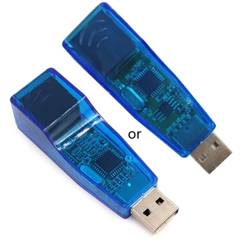 חיצוני RJ45 Lan כרטיס USB ל-Ethernet מתאם עבור Win7 מחשב נייד 10/100Mbps מתאם Ethernet החלפת