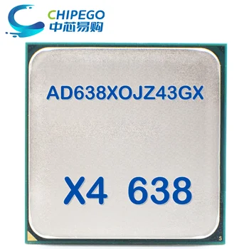 Athlon II X4 638 2.7 GHz Quad-Core CPU מעבד AD638XOJZ43GX שקע FM1 X4-638 המקום במלאי