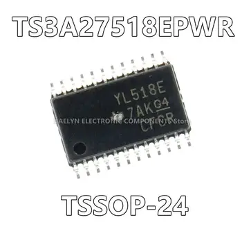 10Pcs/הרבה TS3A27518EPWR YL518E 6 מעגל IC מתג 2:1 6.2 אוהם 24-TSSOP