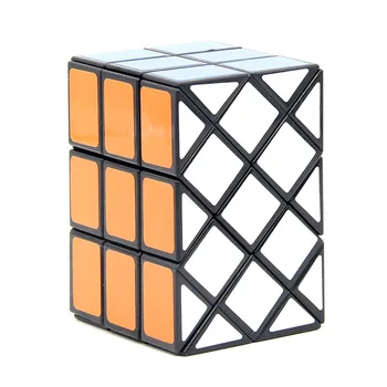 Diansheng העתיקה Magico Cubo 2x3 מהירות הקוביה מקרה פרוסה פישר להטות קוביית הקסם 2x3x3 חידות צעצועים Mágico 2by3 הונגרי Rubic