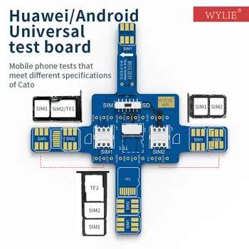 ווילי IP אנדרואיד אוניברסלי הבוחן לוח עבור iPhone HuaWei אות תיקון כרטיס SIM Reader בעיה החלפת