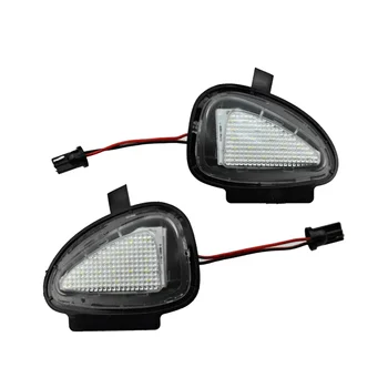 LED המראה קרקע אור אור המראה האחורית אור ברוך אור אביזרי רכב עבור פולקסווגן גולף 6 MK6 טוארג