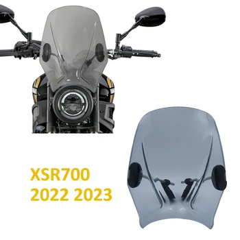 xsr700 אביזרי אופנוע מתכוונן המסך רוח שמשות XSR 700 XSR700 2022 2023