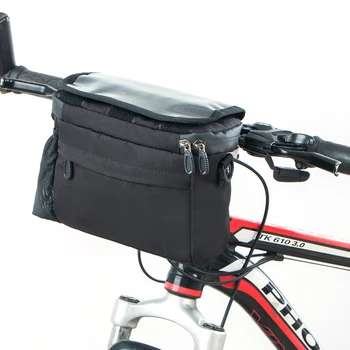 נייד הקדמי אופניים שקית ניילון מול צינור רכיבה על אופניים תיק גדול קיבולת טלפון נייד בעל הרים אופני כביש קטנוע