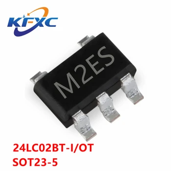 24LC02BT SOT23-5 memorizer 24LC02BT-אני/OT מקורי חדש
