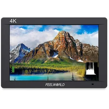 FEELWORLD FW703 7 אינץ IPS Full HD 3G SDI HDMI 4K במצלמה DSLR שדה לפקח על 1920x1200 עם היסטוגרמה עבור מייצב מאזנים