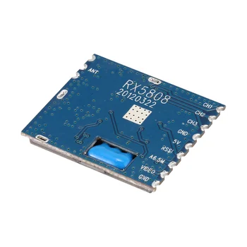 1Pcs FPV 5.8 G Wireless Mini אודיו וידאו מקלט מודול RX5808 עבור FPV מערכת RC מסוק