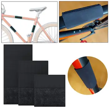 3Pcs להגדיר אופניים מסגרת מגן משטח גירוד כיסוי הגנת שרוול השומר