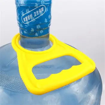 פלסטיק בקבוקי מים דלי דלי להתמודד עם מים כועס מים מינרליים לסחוב מים ידית עבה יותר לשאת להתמודד עם דליים כלי