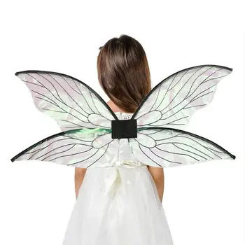 כנפי פיות אנג ' ל אגף נוצץ כנפי פרפר עבור בנות נסיכה כנפיים להתלבש אגף הילדים פרפר תחפושות לנערות נשים