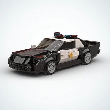 358PCS MOC מהירות האלופות התנועה של המשטרה דגם המכונית אבני הבניין טכנולוגיה לבנים DIY הרכבה יצירתי ילדים צעצוע מתנות