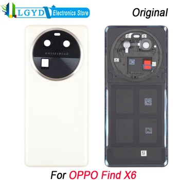 על OPPO find X6 סוללה מקורית הכיסוי האחורי בעזרת עדשת המצלמה מסגרת החלפת חלק