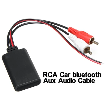אוניברסלי לרכב bluetooth חיבור אלחוטי מתאם עבור משאית אוטומטי עם 2 RCA AUX במוזיקה קלט אודיו אלחוטית כבלים