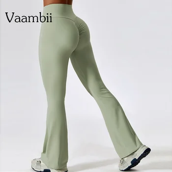 2023 חלקה סקסית אנרגיה אלסטית מכנסיים Wid הרגל יוגה מכנסיים גבוהה המותניים כושר חותלות אימון חותלות לנשים ילדה גרבונים