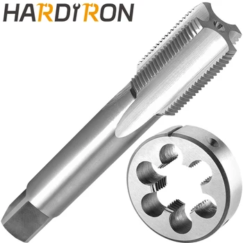 Hardiron M23 X 0.75 ברז סט למות ביד ימין, M23 x 0.75 מכונת חוט הקש & סיבוב למות