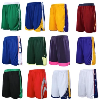 גברים כדורסל מכנסי ספורט אימון פועלת מכנסיים קצרים מכנסיים רופפים כדורסל כדורגל אימון חדר כושר מכנסיים זכר כושר כושר Sportswea