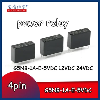 מקורי G5NB-1A-E-5VDC 12VDC 24VDC קבוצת פתוח בדרך כלל 4-pin כוח ממסרים