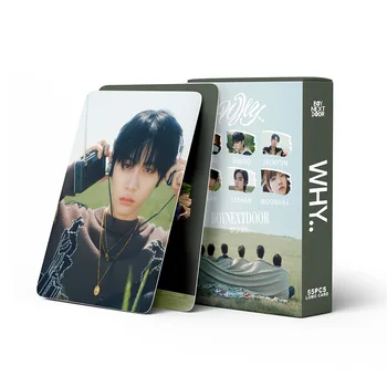 55pcs/סט Kpop BOYNEXTDOOR photocards האלבום החדש מי lomo קלפים