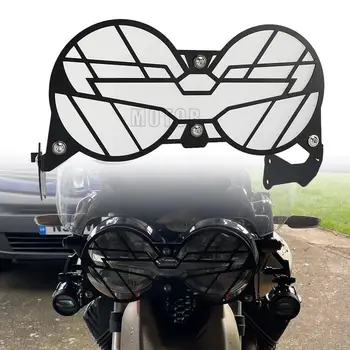 V85TT 2023 2022 אופנוע קיפול פנס אור הראש שומר הגנה כפולה כיסוי עבור Moto Guzzi V85 TT V 85 TT 2019-2021