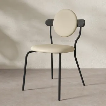 מסיבה קפה מבטא כסאות אוכל מרגיע יוקרה מודרני סלון פינת אוכל כיסאות ארגונומיים Moveis הביתה רהיטים YX50DC
